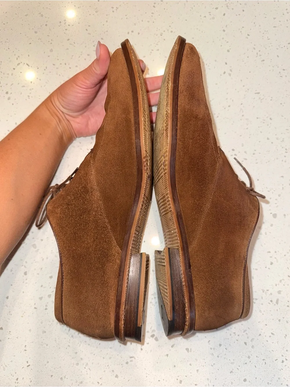 Bruno Magli Brown Suede Chukka Boots
